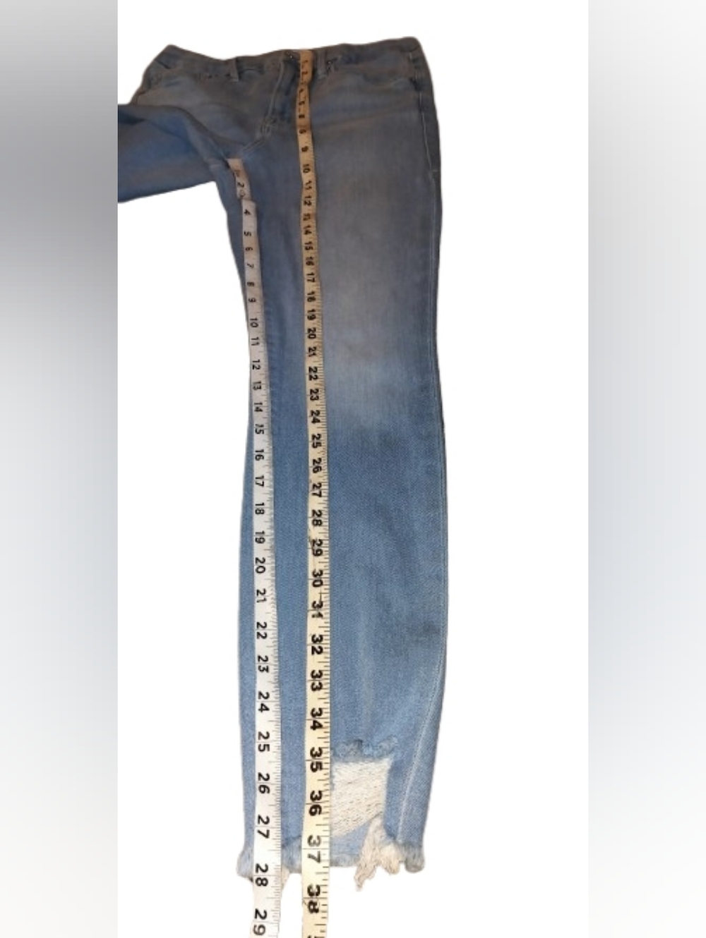 Good American Good Legs Jeans Women's 30 10 Distressed - Picture 4 of 5